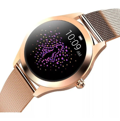 Smartwatch for Women, Rose Gold Fitness Smart Watch with Bluetooth Calls