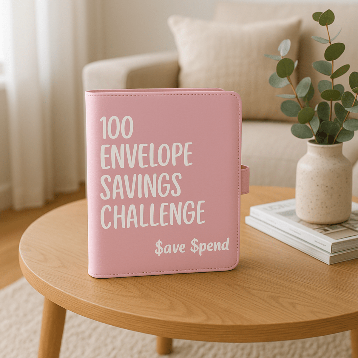 SAVEMATE 100 Envelope Challenge Budget Binder