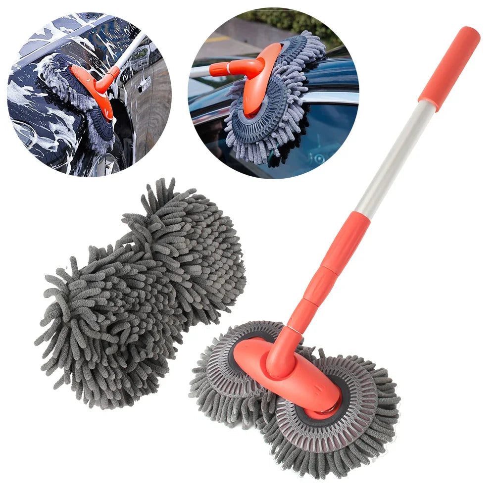 Car Wash Brush, Telescopic Car Cleaning Brush