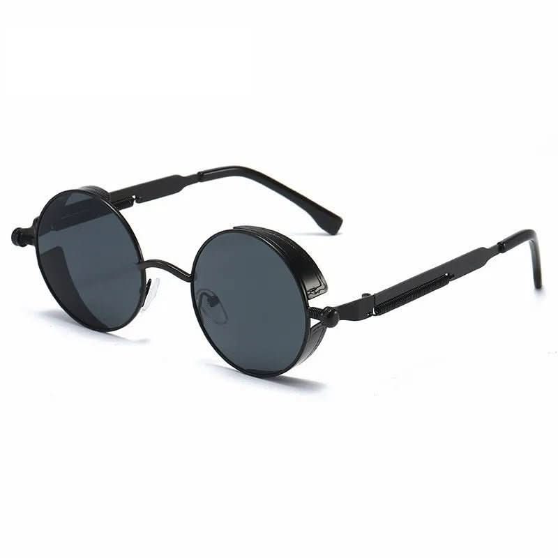 Kevin Shades Vintage Round Sunglasses image with text 1