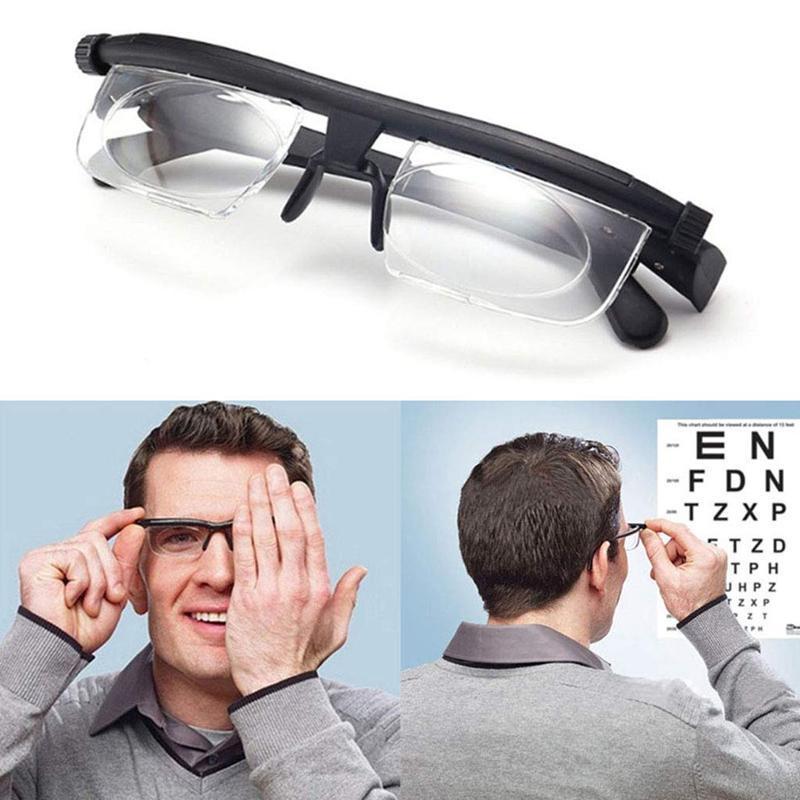 Adjustable Focus Reading Glasses, Unisex, Zoom Lens