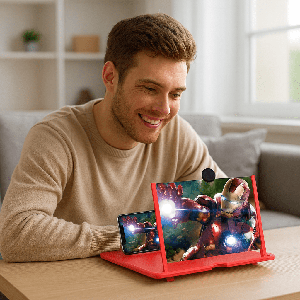 ZOOMFOLD Foldable HD Screen Magnifier lifestyle image 3