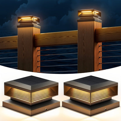 SHINEFLOW Decorative Solar Post Light