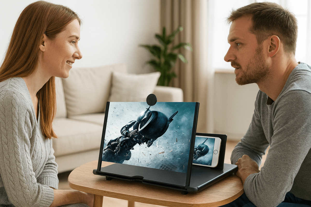 ZOOMFOLD Foldable HD Screen Magnifier