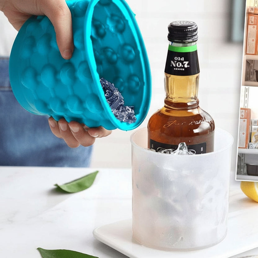 IceCube Maker 2-in-1 Silicone Ice Cube Tray lifestyle 3