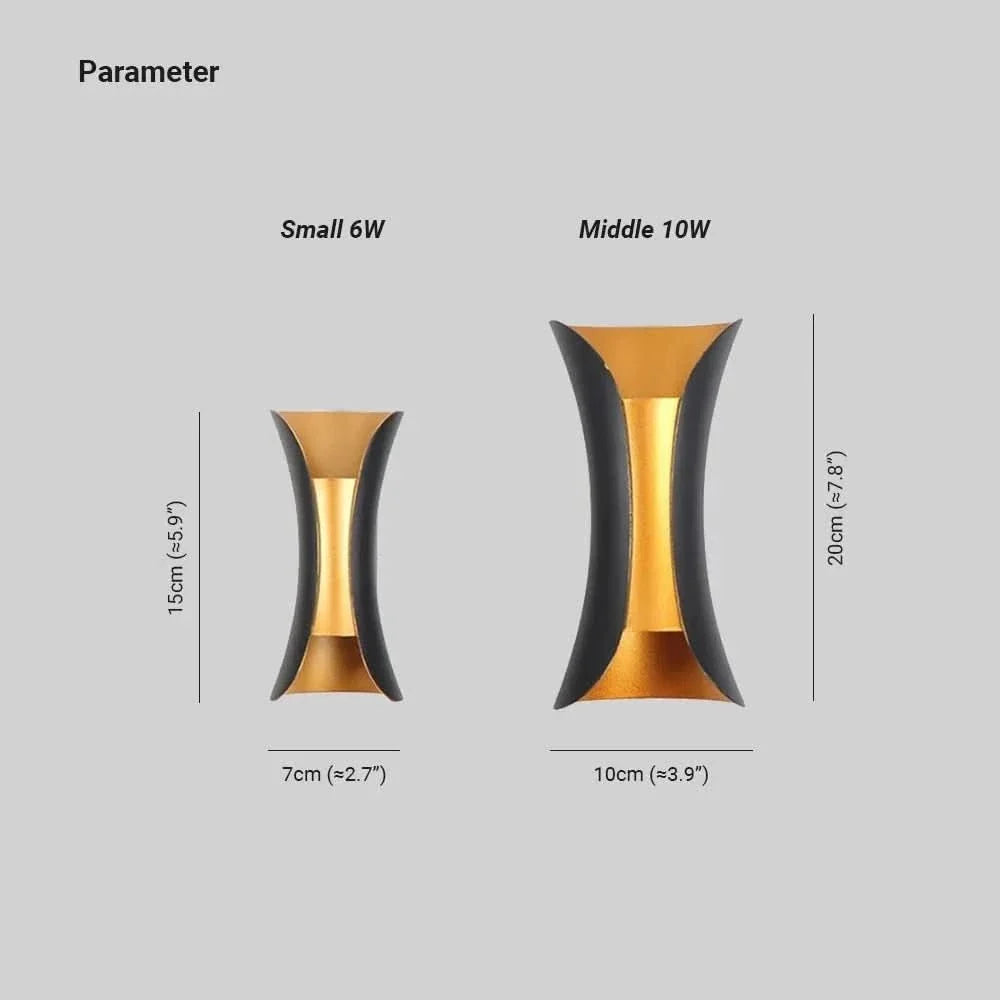 ORR CURVED LED Outdoor Wall Light