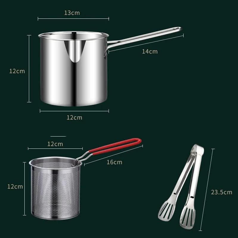 SMARTFRY POT Stainless Steel Deep Fryer