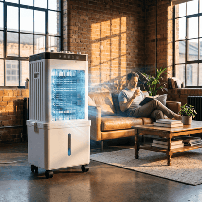 COOLNOVA Mobile Air Cooler Portable Quiet
