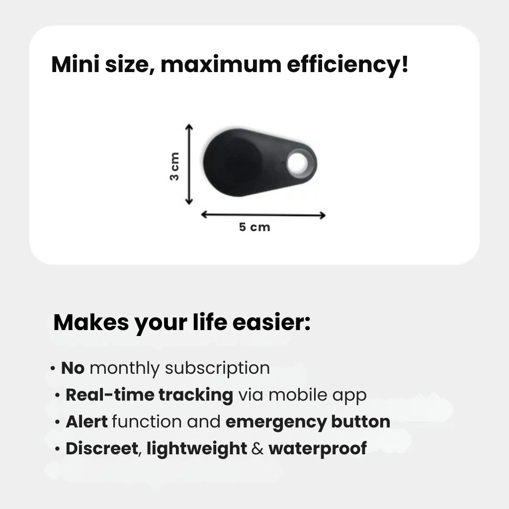 Kids GPS Tracker, Waterproof, Real-Time & SOS Alarm