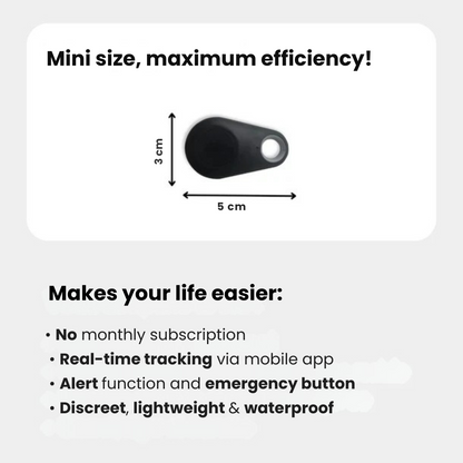 Kids GPS Tracker, Waterproof, Real-Time & SOS Alarm