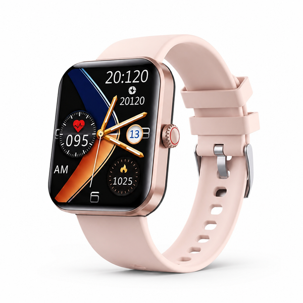 Smart Watch with Glucose Trend Tracking, Heart Rate & Sleep Monitor, 5 Day Battery for iPhone & Android