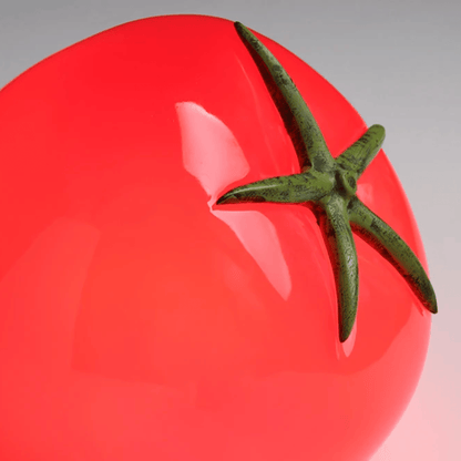 Tomato Lamp, Red Resin Table Lamp for Kitchen & Living Room Decor