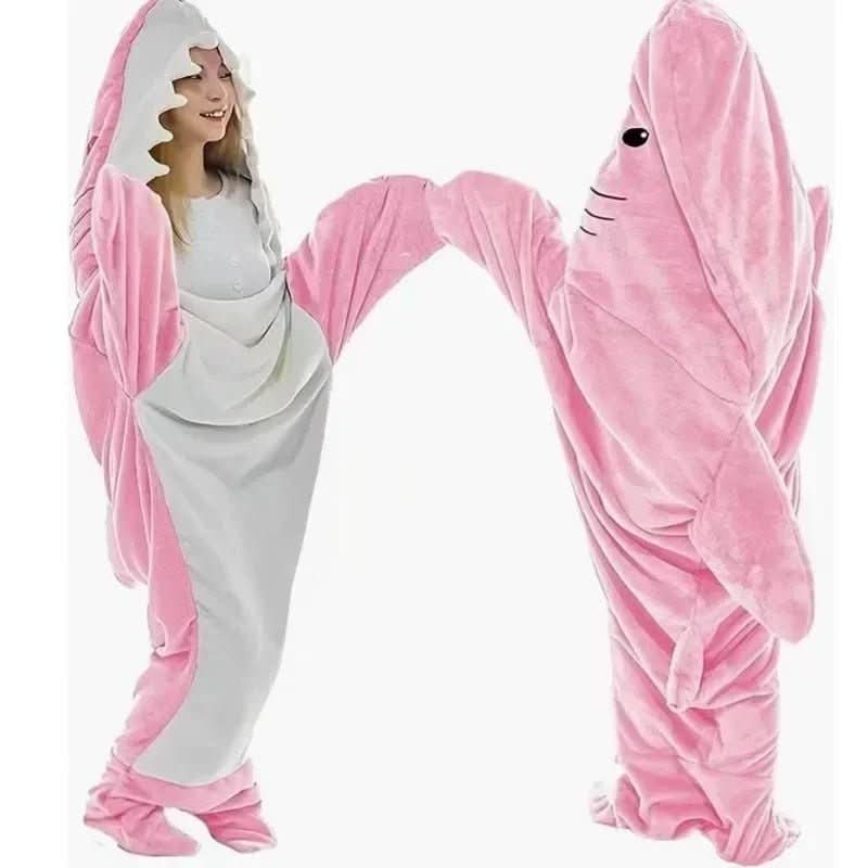 SharkBuddy Cuddly Shark Romper lifestyle image 2
