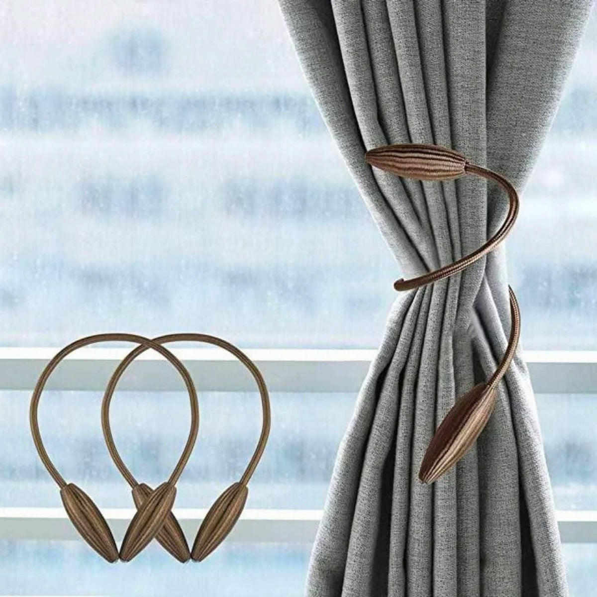 FLEX TIEBACKS Curtain Holders