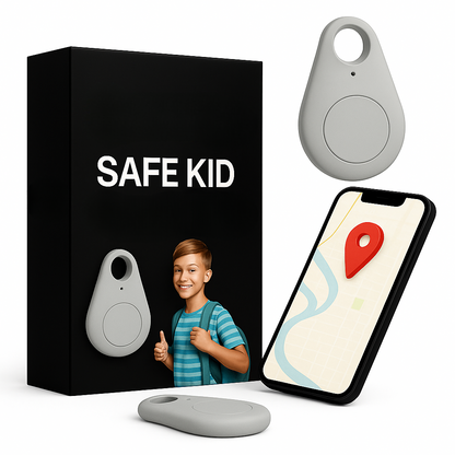 Kids GPS Tracker, Waterproof, Real-Time & SOS Alarm