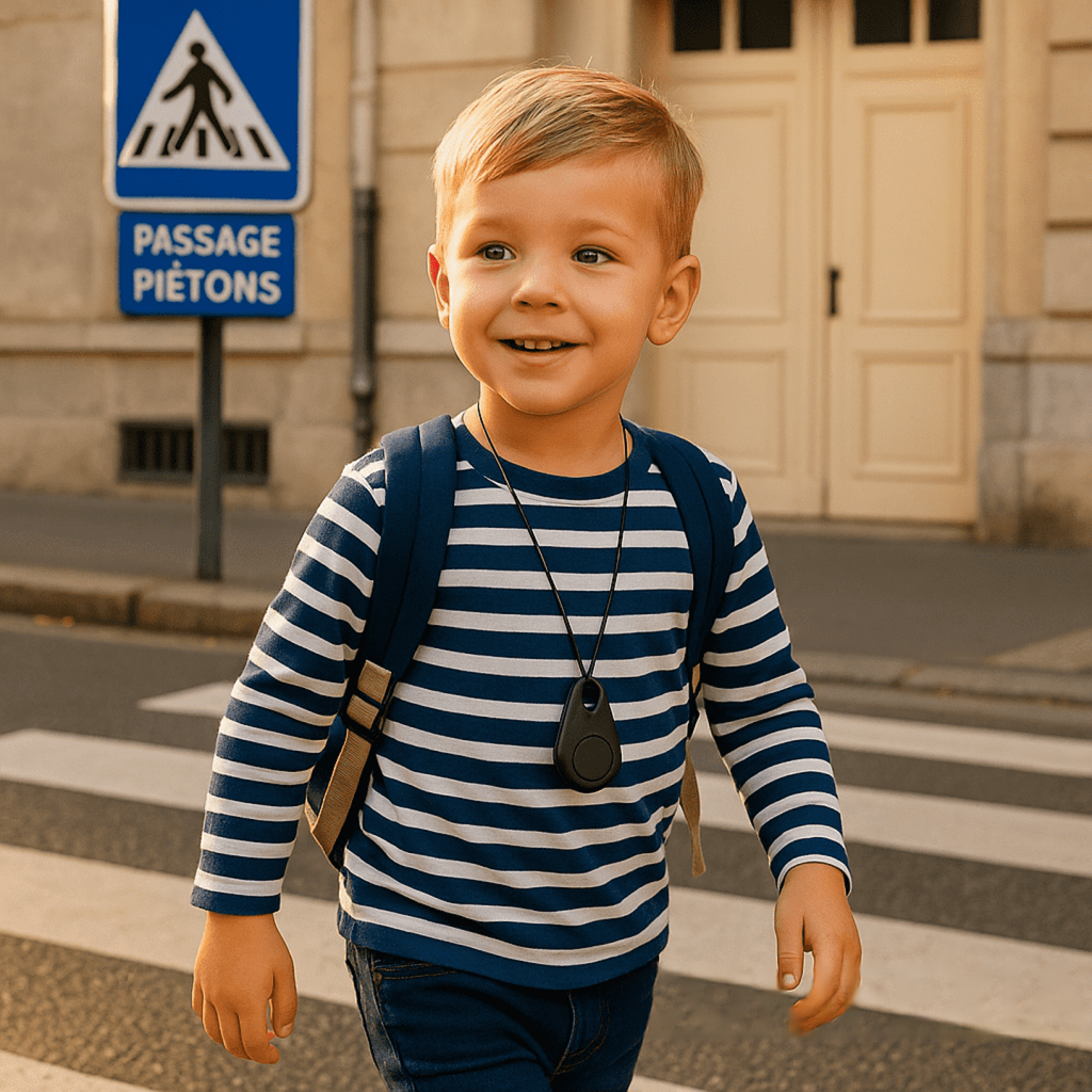 Kids GPS Tracker, Waterproof, Real-Time & SOS Alarm