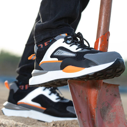Steel Toe Shoes for Men, Protective Work Safety Shoes