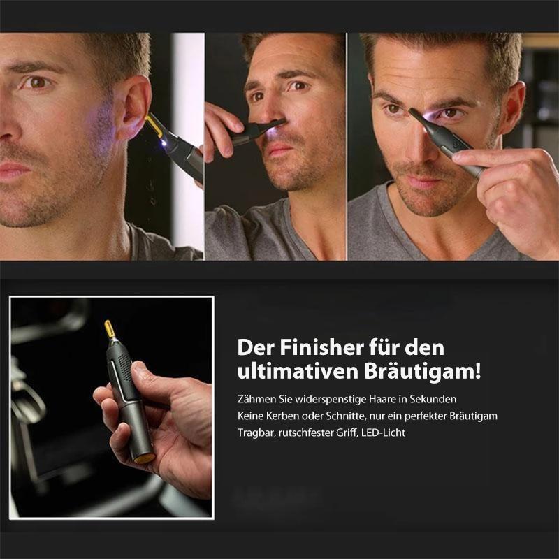 Ultra-Thin Precision Trimmer with LED Light, Titanium