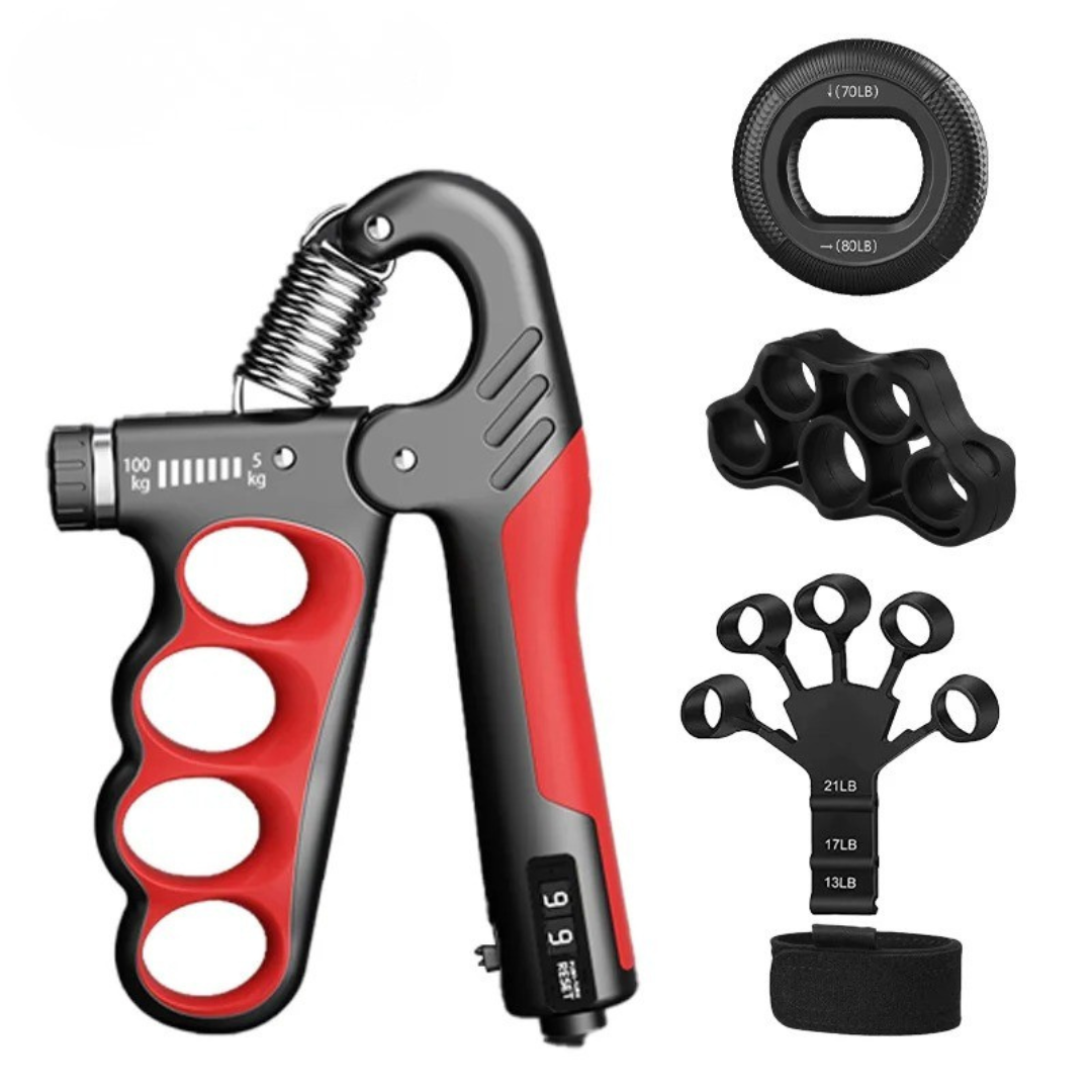 Grippora Adjustable Metal Hand Gripper