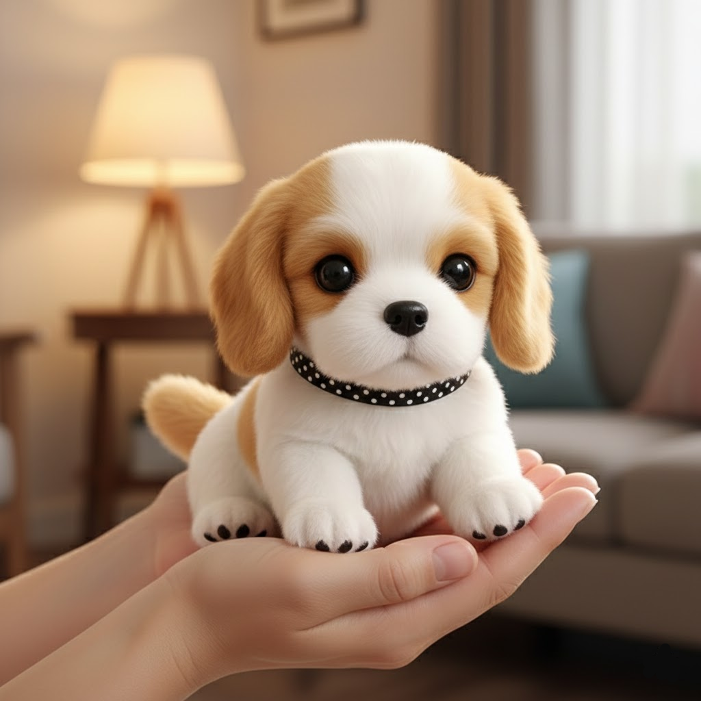 Interactive Plush Dog Toy, Realistic Walking & Barking Puppy for Kids