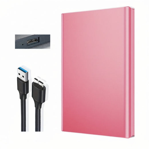 Slim Portable Hard Drive 320GB to 1TB, USB Laptop External Storage in 4 Colors