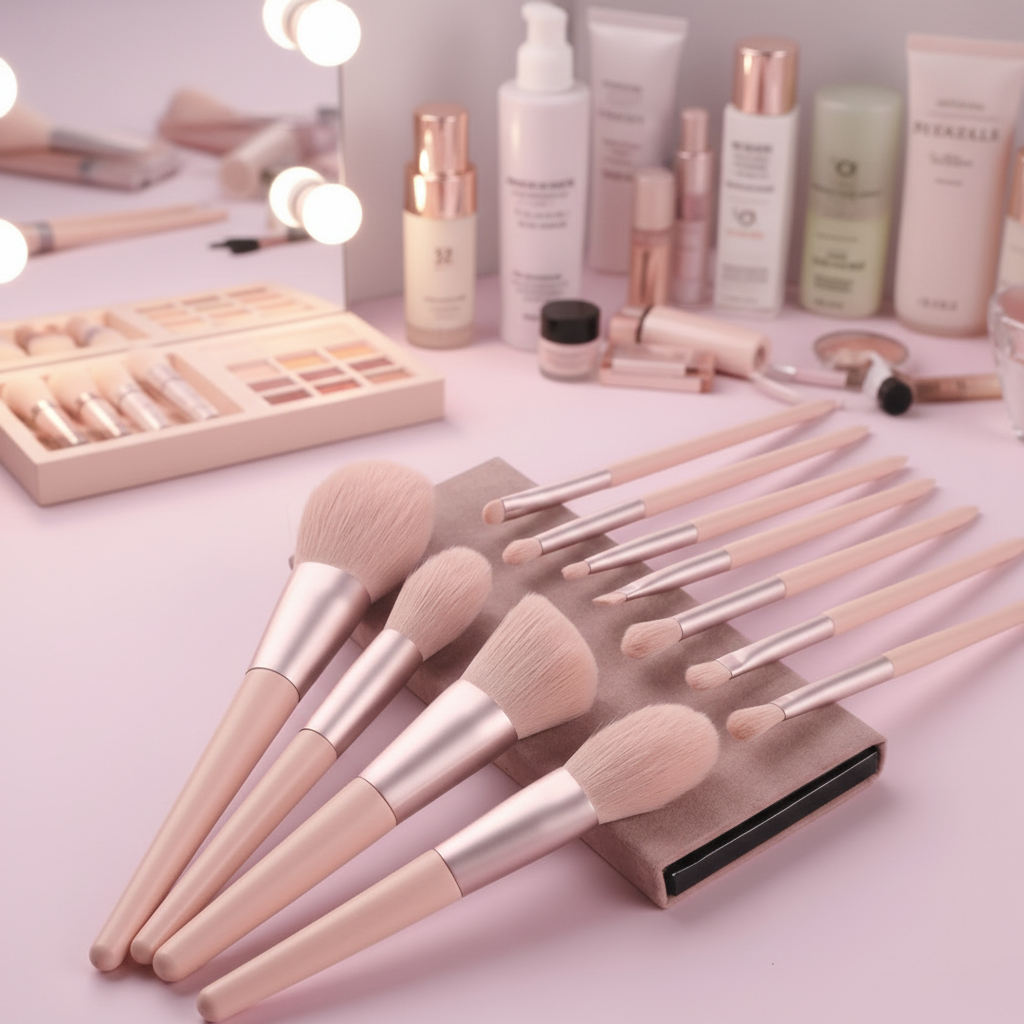 ProBrush 11 make-up brush set Flawless Professional Finish lifestyle image 2