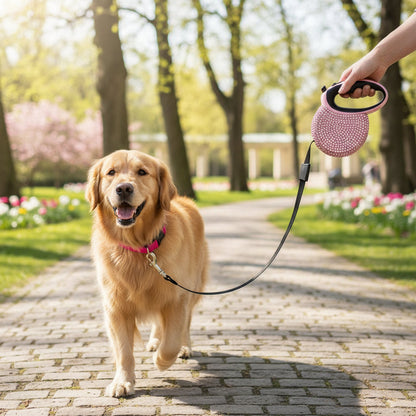 SPARKPAW Luxury Retractable Leash