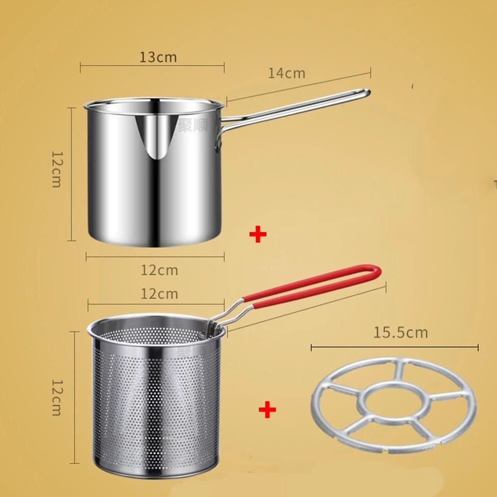 SMARTFRY POT Stainless Steel Deep Fryer