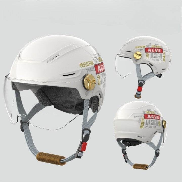 Retro Motorcycle Helmet, Heavy Duty Open Face Helmet