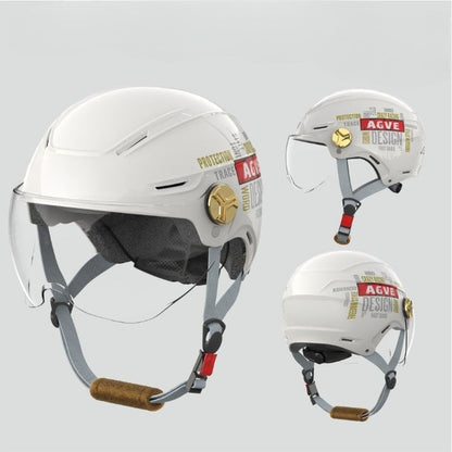Retro Motorcycle Helmet, Heavy Duty Open Face Helmet