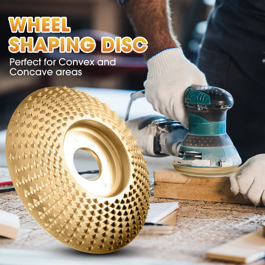 Wood Carving Disc, Tungsten Carbide Grinding Disc for Angle Grinder Wood Shaping & Trimming