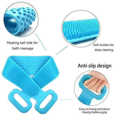 Massage Brush Pro Silicone Body Scrub