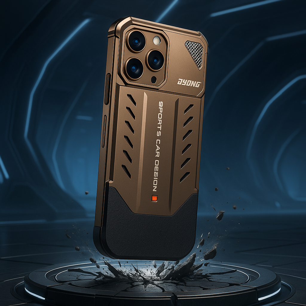 Armor iPhone Case, Futuristic Shockproof Phone Case