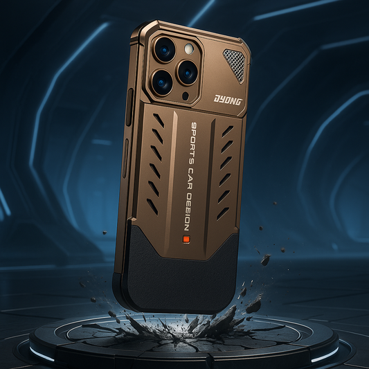 Armor iPhone Case, Futuristic Shockproof Phone Case