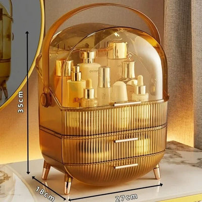 BEAUTYSENSE Makeup Organizer Dustproof Waterproof Cosmetic