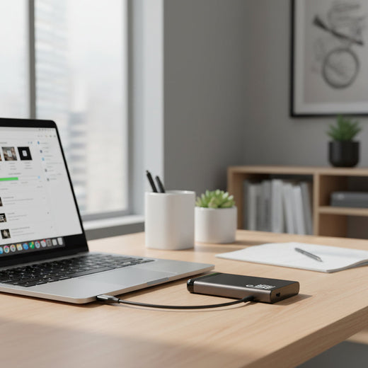 Slim External Hard Drive, Portable USB Backup Drive for Computer & Laptop