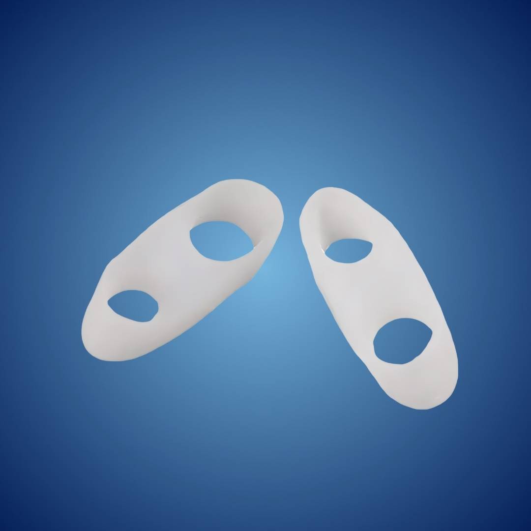 ToeGuard Orthopedic Toe Spacers, Bunionette Corrector - Little Toe Straightener - for Bunions - Hammertoe and Toe Alignment
