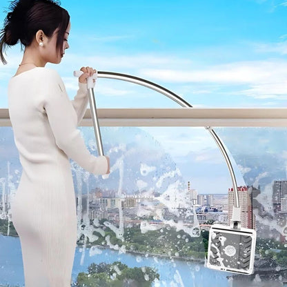 Glass Squeegee for Hard-to-Reach Windows