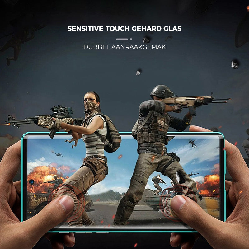 Magnetic Phone Case with Tempered Glass for Samsung Galaxy S20-S23 & Note
