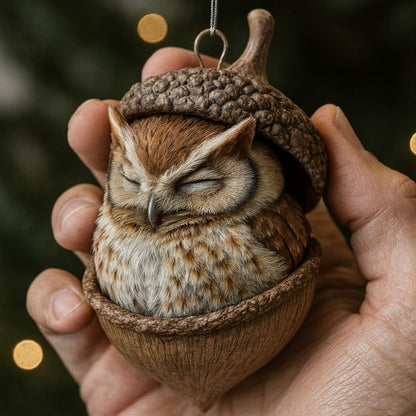 FORESTDREAM Cute Sleeping Forest Friends Figurine