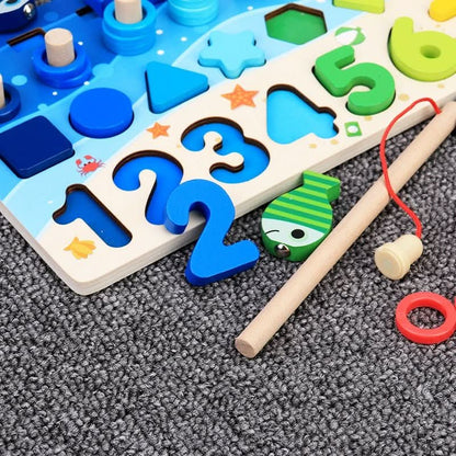 MINDGROW Wooden Learning Board