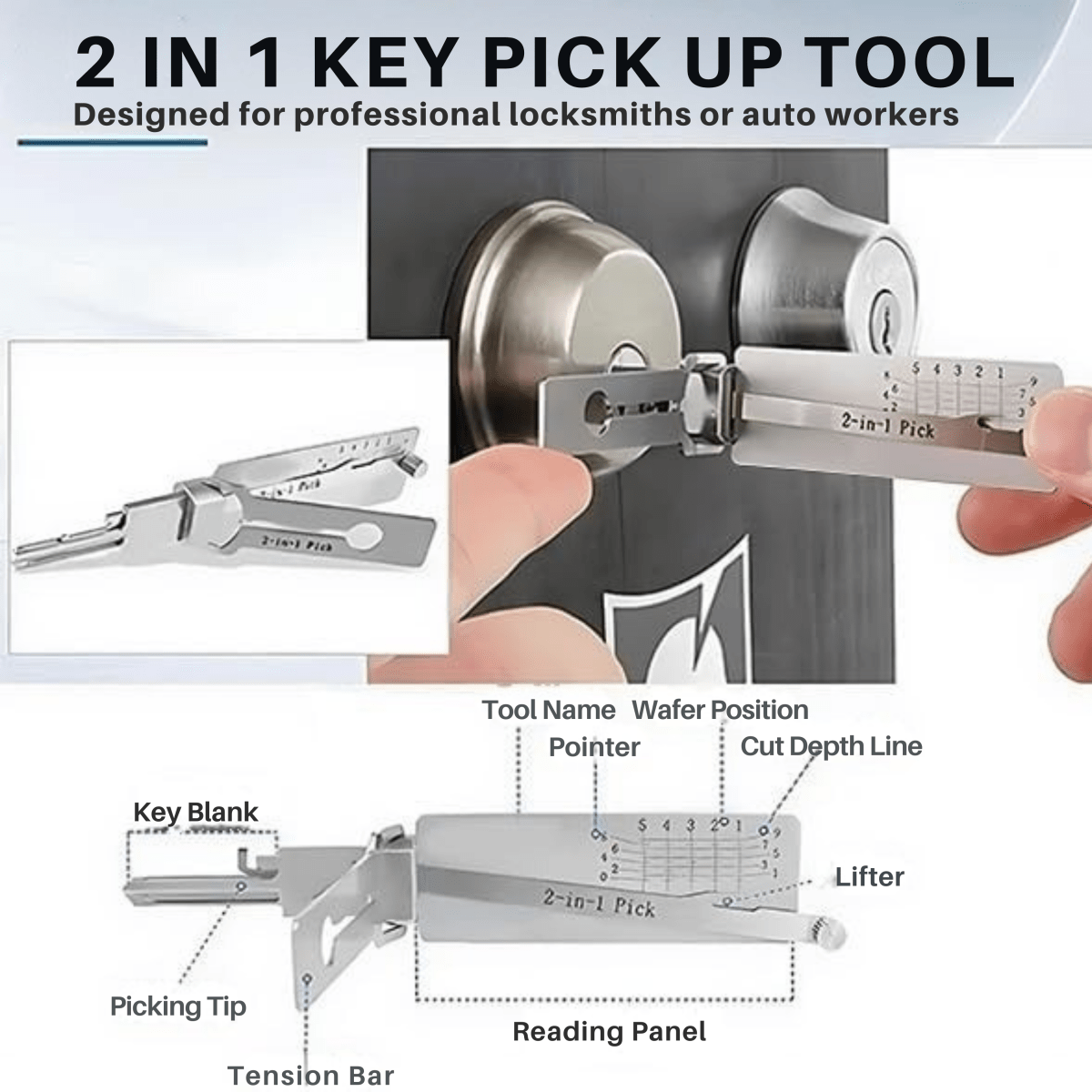 STEELMATE Precision Stainless Steel Tool