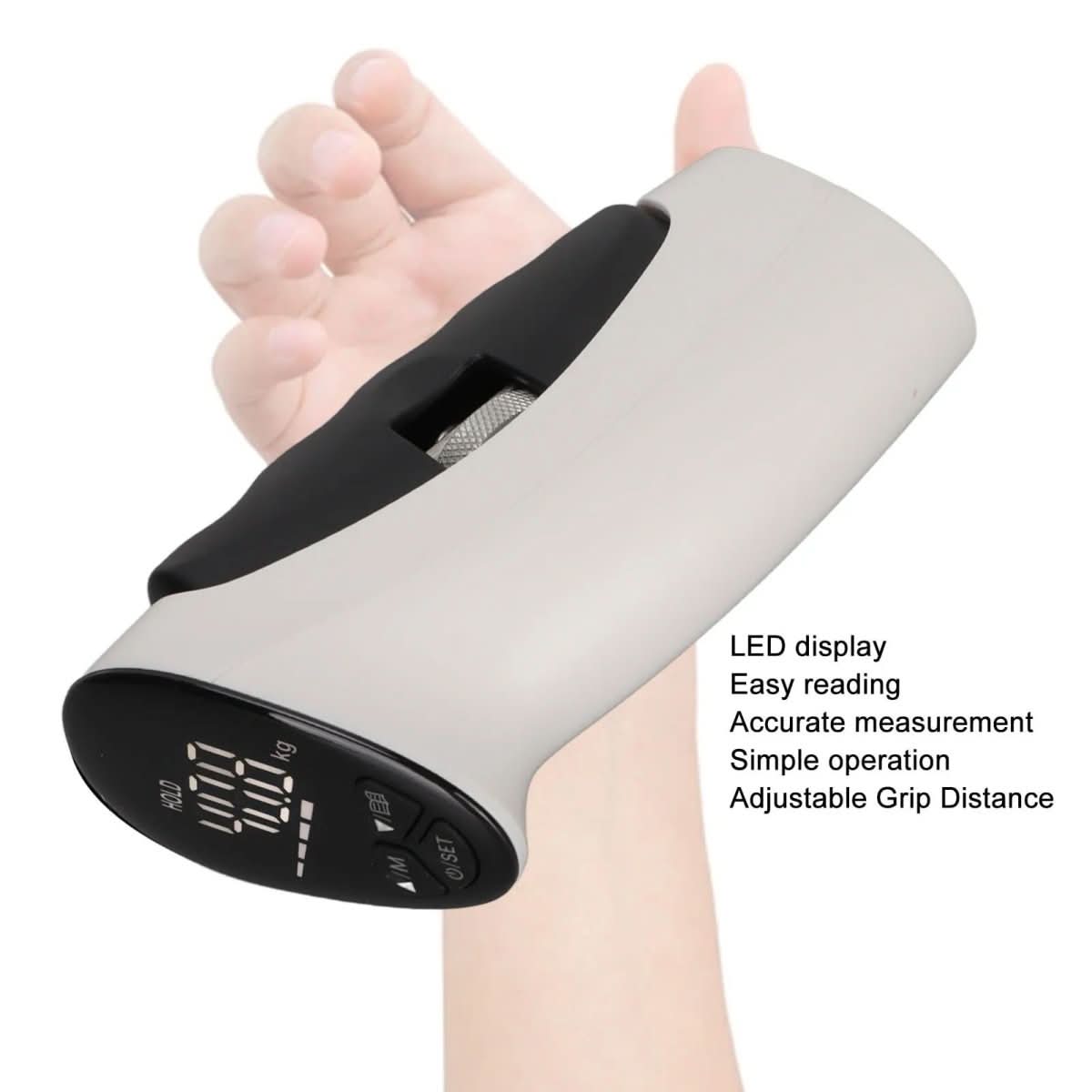 PowerGrip Pro Digital Grip Strength Measuring Device