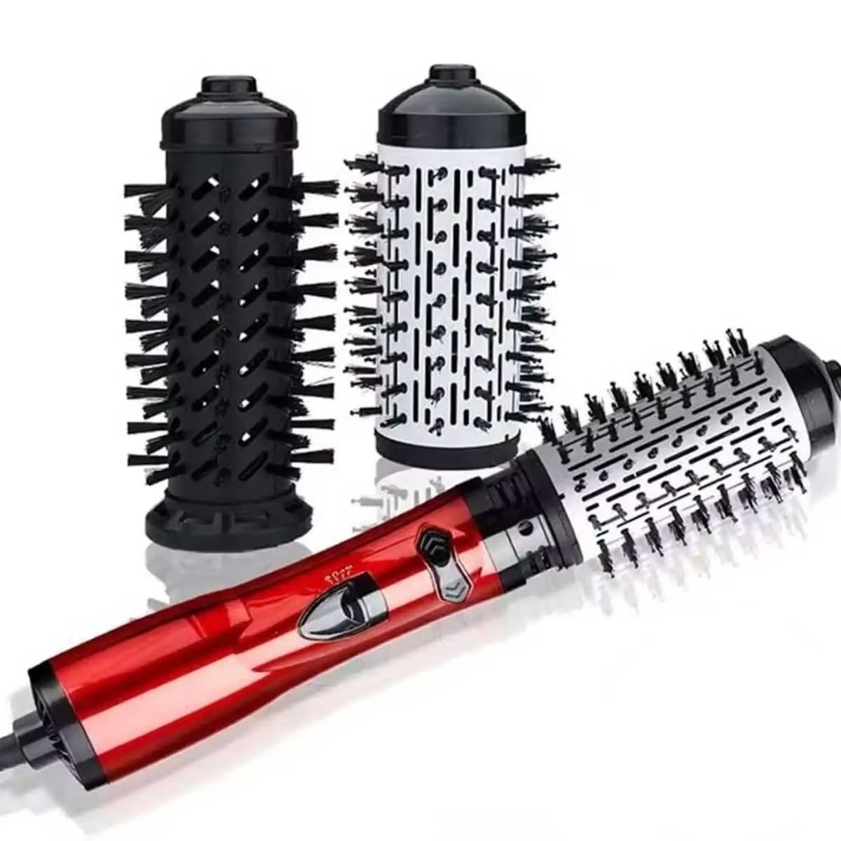 REVOLVEGLAM 3-in-1 Hair Styler image with text 3