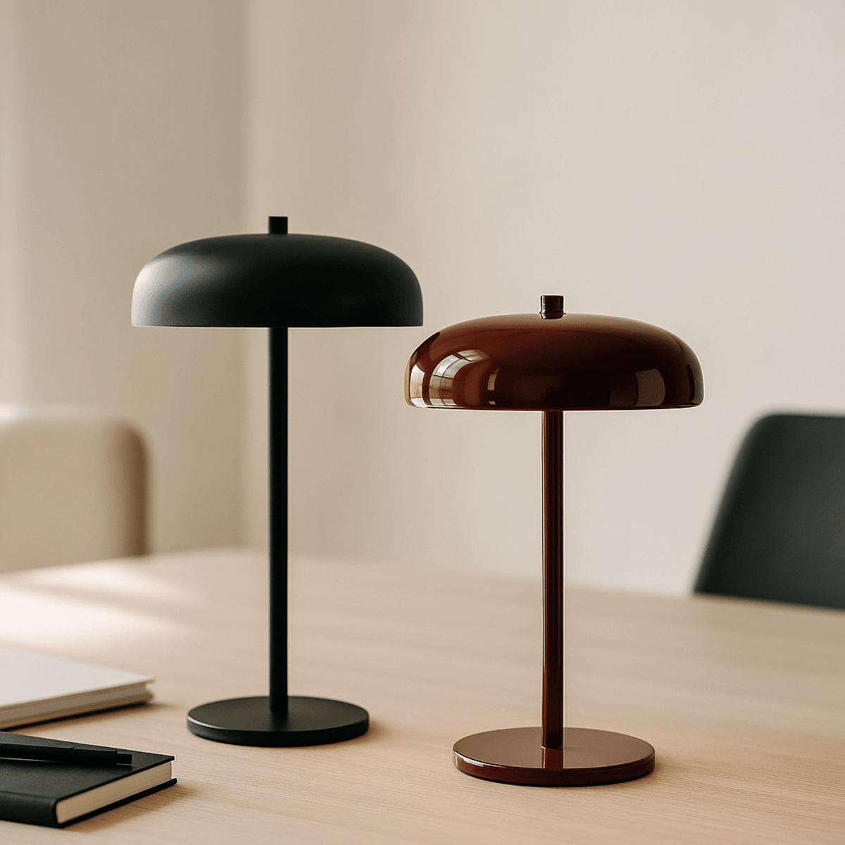 Rechargeable Touch Lamp, Cordless LED Table Lamp for Bedside & Dining