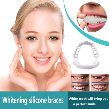 Snap-On Instant Veneers for Upper and Lower Teeth