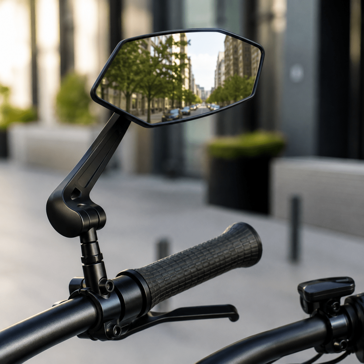 RUNDUMBLICK Adjustable Bicycle Rearview Mirror