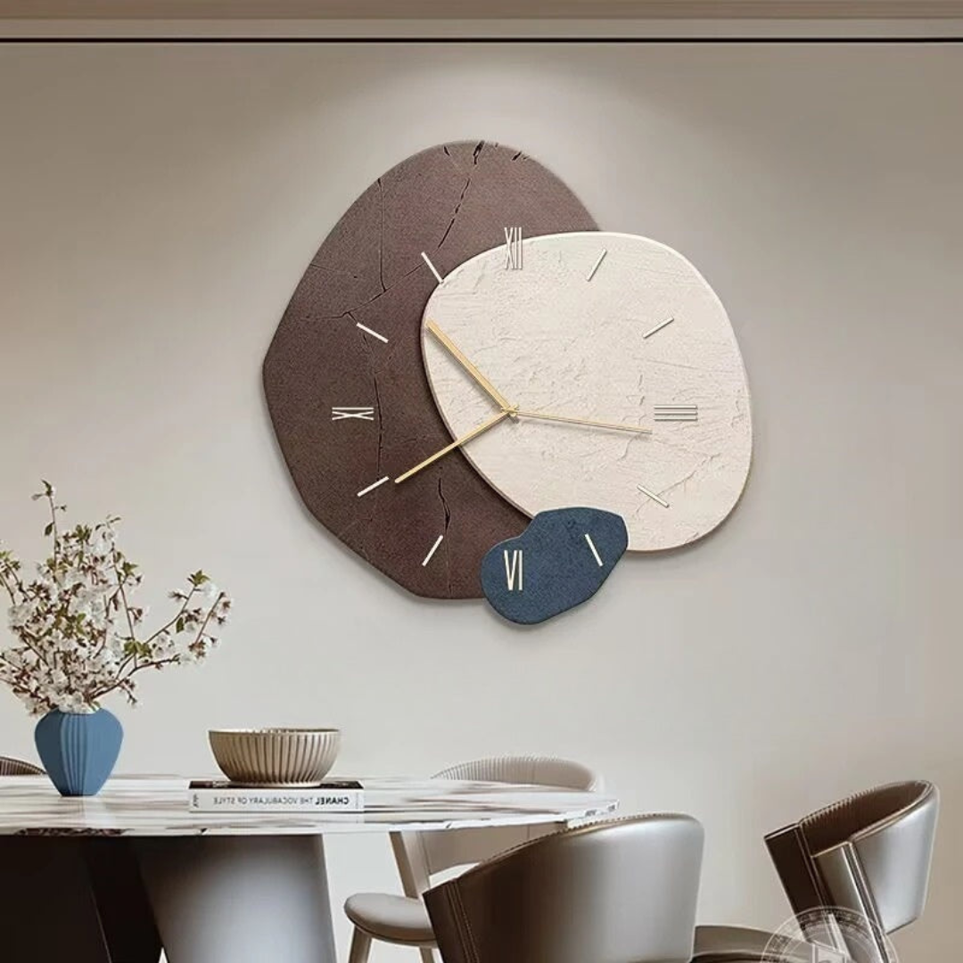 Backlit Wooden Wall Clock, Silent Movement