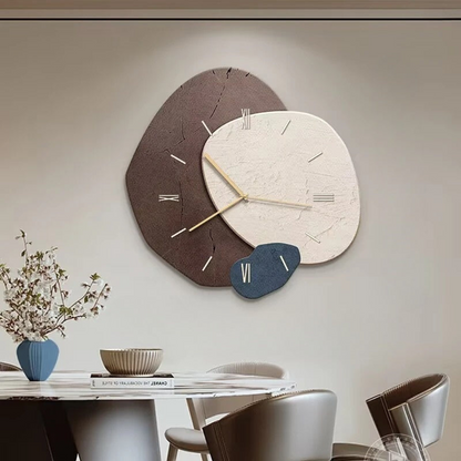 Backlit Wooden Wall Clock, Silent Movement