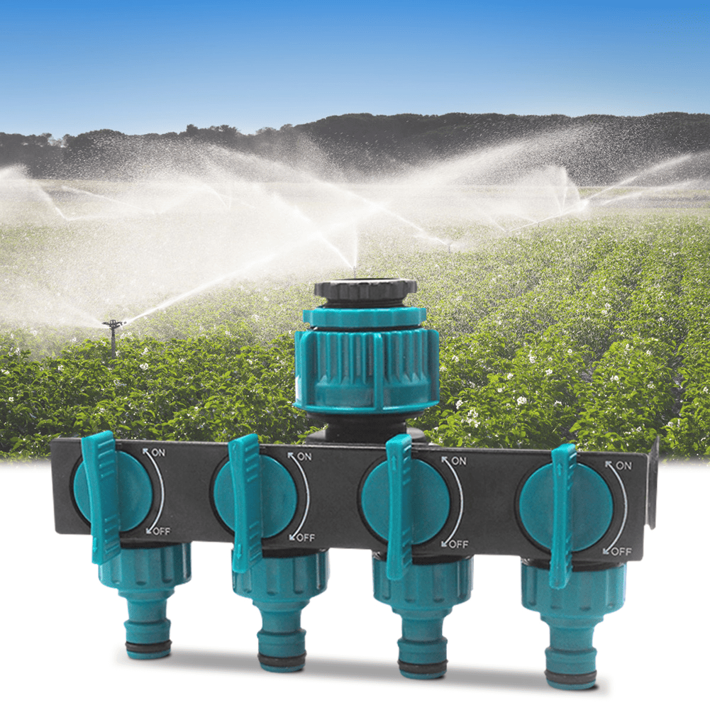 FlowMaster 4-way Garden Hose Splitter